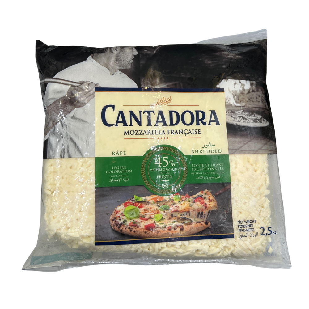 EURIAL SHREDDED MOZZARELLA  46%